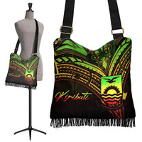 Kiribati Boho Handbag - Reggae Color Cross Style - Polynesian Pride