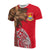 Kiribati All T Shirt Polynesian Palm Tree Flag Unisex Red - Polynesian Pride