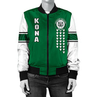 (Personalized) Hawaii Bomber Jacket - Konawaena High Custom Your Class Bomber Jacket AH - Polynesian Pride