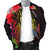 Kosrae State Men's Bomber Jacket - Tropical Hippie Style - Polynesian Pride