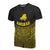 Kosrae Polynesian T Shirt Gold Pride Map And Seal Unisex Gold - Polynesian Pride