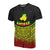 Kosrae Polynesian T Shirt Reggae Pride Map And Seal Unisex Reggae - Polynesian Pride