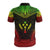 Kosrae Custom Polo Shirt Kosrae Flag Polynesian Chief Tattoo Reggae Version - Polynesian Pride