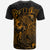 Kosrae T Shirt Kosrae FLag Turtle Hibiscus Gold - Polynesian Pride