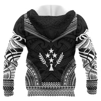 Kosrae Polynesian Chief Custom Hoodie Black Version Unisex Black - Polynesian Pride