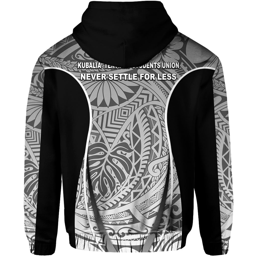 Papua New Guinea Kubalia Tertiary Students Union Zip Hoodie Gray LT8 - Polynesian Pride