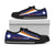 Marshall Flag Low Top Canvas Shoe - Flag With Patterns - Polynesian Pride