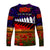 New Zealand Maori ANZAC Long Sleeve Shirt Poppy Vibes - Purple LT8 - Polynesian Pride