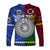 (Custom Personalised) Samoa And Vanuatu Long Sleeve Shirt Together LT8 - Polynesian Pride