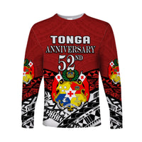 (Custom Personalised) Tonga Long Sleeve Shirt Independence Anniversary Special Version 2022 LT14 - Polynesian Pride