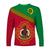 Vanuatu Long Sleeve Shirt Pattern Sand Drawing LT13 - Polynesian Pride