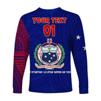 (Custom Personalised) Samoa FAST Party Long Sleeve Shirt Original Style LT8 - Polynesian Pride