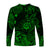 Hawaii Shaka Polynesian Long Sleeve Shirt Unique Style - Green LT8 - Polynesian Pride