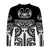 Marquesas Islands Long Sleeve Shirt Marquesan Tattoo Special Style - Black LT8 - Polynesian Pride