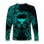 Taurus Zodiac Polynesian Long Sleeve Shirt Unique Style - Turquoise LT8 - Polynesian Pride