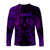 Gemini Zodiac Polynesian Long Sleeve Shirt Unique Style - Purple LT8 - Polynesian Pride