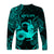 Capricorn Zodiac Polynesian Long Sleeve Shirt Unique Style - Turquoise LT8 - Polynesian Pride