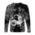 (Custom Personalised) Capricorn Zodiac Polynesian Long Sleeve Shirt Unique Style - Black LT8 - Polynesian Pride