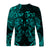 (Custom Personalised) Gemini Zodiac Polynesian Long Sleeve Shirt Unique Style - Turquoise LT8 - Polynesian Pride