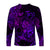 (Custom Personalised) Leo Zodiac Polynesian Long Sleeve Shirt Unique Style - Purple LT8 - Polynesian Pride