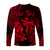 (Custom Personalised) Pisces Zodiac Polynesian Long Sleeve Shirt Unique Style - Red LT8 - Polynesian Pride