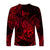 Leo Zodiac Polynesian Long Sleeve Shirt Unique Style - Red LT8 - Polynesian Pride