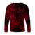 (Custom Personalised) Scorpio Zodiac Polynesian Long Sleeve Shirt Unique Style - Red LT8 - Polynesian Pride