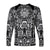 Marquesas Islands Long Sleeve Shirt Marquesan Tattoo Unique Style - Black LT8 - Polynesian Pride