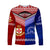 (MANUSU) Kolisi Tonga College Atele And Tupou College Toloa Long Sleeve Shirt Together LT8 - Polynesian Pride