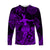 (Custom Personalised) Hawaii Hula Girl Polynesian Long Sleeve Shirt Unique Style - Purple LT8 Unisex Purple - Polynesian Pride