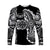 Marquesas Islands Long Sleeve Shirt Marquesan Tattoo Original Style - Black LT8 - Polynesian Pride