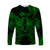 (Custom Personalised) Virgo Zodiac Polynesian Long Sleeve Shirt Unique Style - Green LT8 Unisex Green - Polynesian Pride