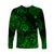 Hawaii Shaka Polynesian Long Sleeve Shirt Unique Style - Green LT8 - Polynesian Pride