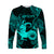 Capricorn Zodiac Polynesian Long Sleeve Shirt Unique Style - Turquoise LT8 Unisex Turquoise - Polynesian Pride