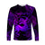 Sagittarius Zodiac Polynesian Long Sleeve Shirt Unique Style - Purple LT8 Unisex Purple - Polynesian Pride