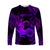 Capricorn Zodiac Polynesian Long Sleeve Shirt Unique Style - Purple LT8 Unisex Purple - Polynesian Pride