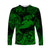 Hawaii Hammer Shark Polynesian Long Sleeve Shirt Unique Style - Green LT8 - Polynesian Pride