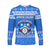 (Custom Personalised) Apifo'ou College Christmas Long Sleeve Shirt Simple Style LT8 Unisex Blue - Polynesian Pride