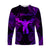 Ophiuchus Zodiac Polynesian Long Sleeve Shirt Unique Style - Purple LT8 Unisex Purple - Polynesian Pride