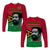 (Custom Personalised) Vanuatu Long Sleeve Shirt Vanuatuan Flag Sand Drawing Happy Father Lini Day LT14 Unisex Red - Polynesian Pride