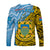 Tuvalu 1978 Long Sleeve Shirt Happy 44th Independence Anniversary Polynesian Pattern LT14 - Polynesian Pride