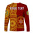 (Custom Personalised) Tonga Vavau High School Long Sleeve Shirt Tongan Ngatu Pattern LT14 - Polynesian Pride