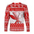 Custom Personalised Hawaii Christmas Long Sleeve Shirt Kanaka Polynesian Santa Claus Mele Kalikimaka LT14 - Polynesian Pride