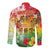 (Custom Personalised) Aloha Poly Fest Long Sleeve Button Shirt Polynesian Pattern With Tropical Flowers LT14 - Polynesian Pride
