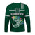 Hawaii Football Long Sleeve Shirt Kakau Rainbow Warriors Helmet Go Bows LT14 - Polynesian Pride