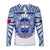 (Custom Text And Number) Samoa Rugby Long Sleeve Shirt Manu Samoa 7s Ginger White Polynesian LT14 - Polynesian Pride