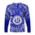 (Custom Text And Number) Hawaii Long Sleeve Shirt Moanalua High School Tribal Kakau LT14 - Polynesian Pride