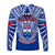 Samoa Rugby Long Sleeve Shirt Manu Samoa 7s Ginger Blue Polynesian LT14 - Polynesian Pride