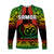 (Custom Text And Number) Samoa Rugby Long Sleeve Shirt Teuila Torch Ginger Gradient Style LT14 - Polynesian Pride