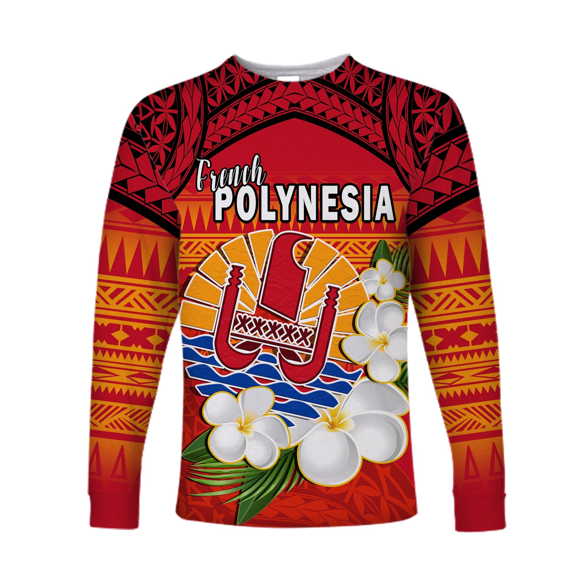 French Polynesia Long Sleeve Shirt Happy Internal Autonomy Day Special Version LT14 Unisex Red - Polynesian Pride